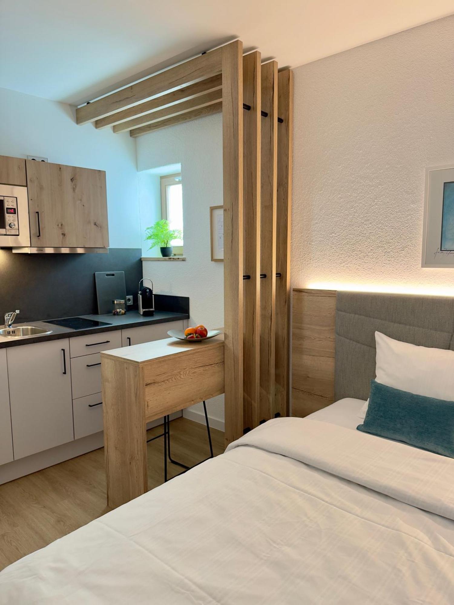 Living & Serviced Apartments By Blauer Wolf Gunzenhausen Exterior photo